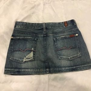 7 Jeans skirt